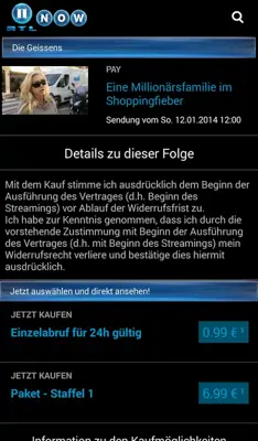 RTL II NOW android App screenshot 0