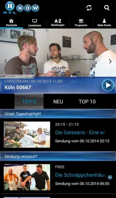 RTL II NOW android App screenshot 3